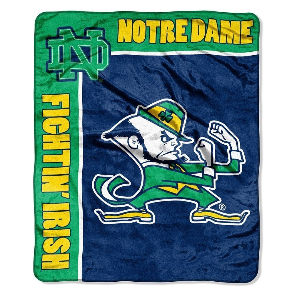 Notre Dame 50" x 60" Label Royal Plush