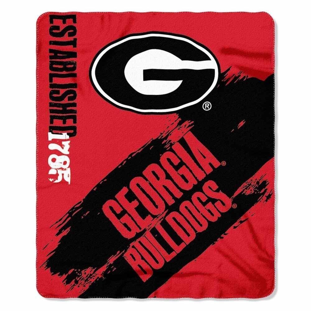 Georgia Bulldogs 50" x 60" Painted Fleece Throw