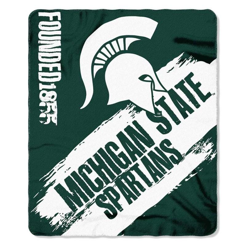 Michigan State Spartans  50" x 60" Painted Fleece Throw