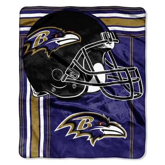 Baltimore Ravens 50" x 60" Touchback Royal Plush Blanket