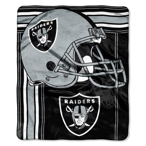 Oakland Raiders 50" x 60" Touchback Royal Plush Blanket