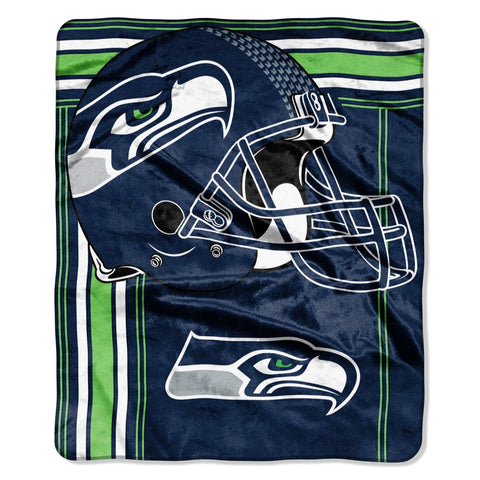 Seattle Seahawks 50" x 60" Touchback Royal Plush Blanket