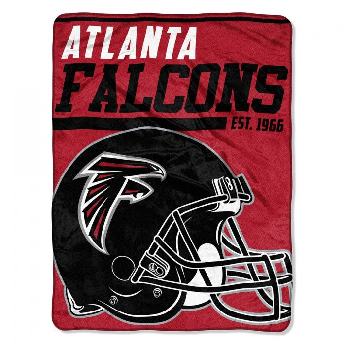 Atlanta Falcons 50" x 60" 40-Yard Dash Micro Raschel Throw Blanket