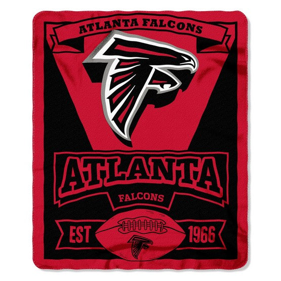 Atlanta Falcons 50" x 60" Marque Fleece Throw