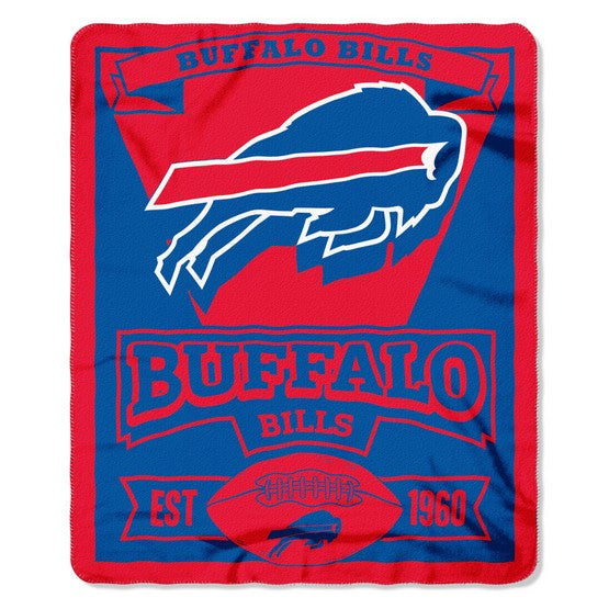 Buffalo Bills 50" x 60" Marque Fleece Throw