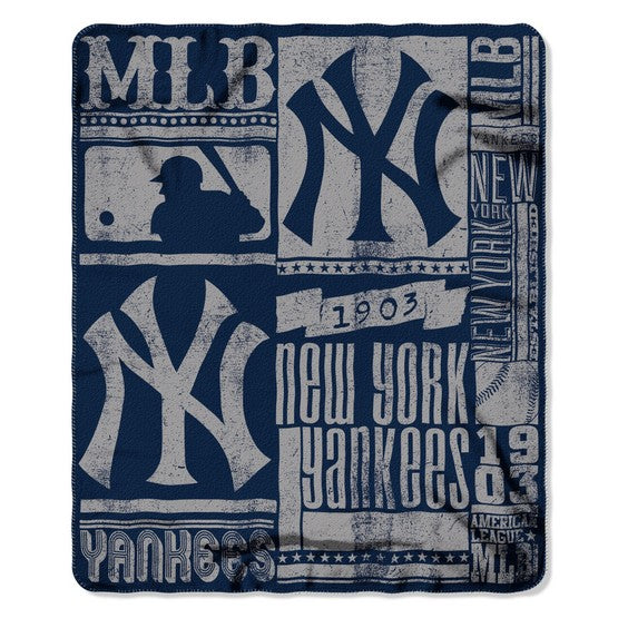 New York Yankees 50" x 60" Strength Fleece Throw