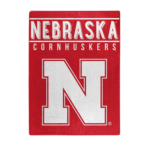 Nebraska Cornhuskers 60" x 80" Basic Royal Plush Blanket