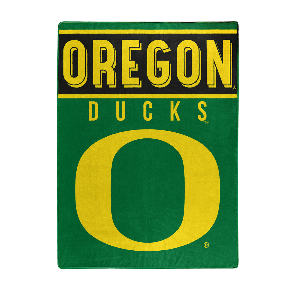 Oregon Ducks 60" x 80" Basic Royal Plush Blanket