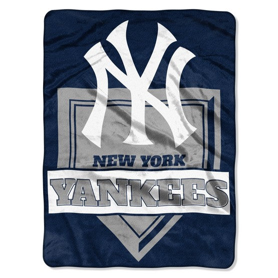New York Yankees 60" x 80" Home Plate Royal Plush Blanket