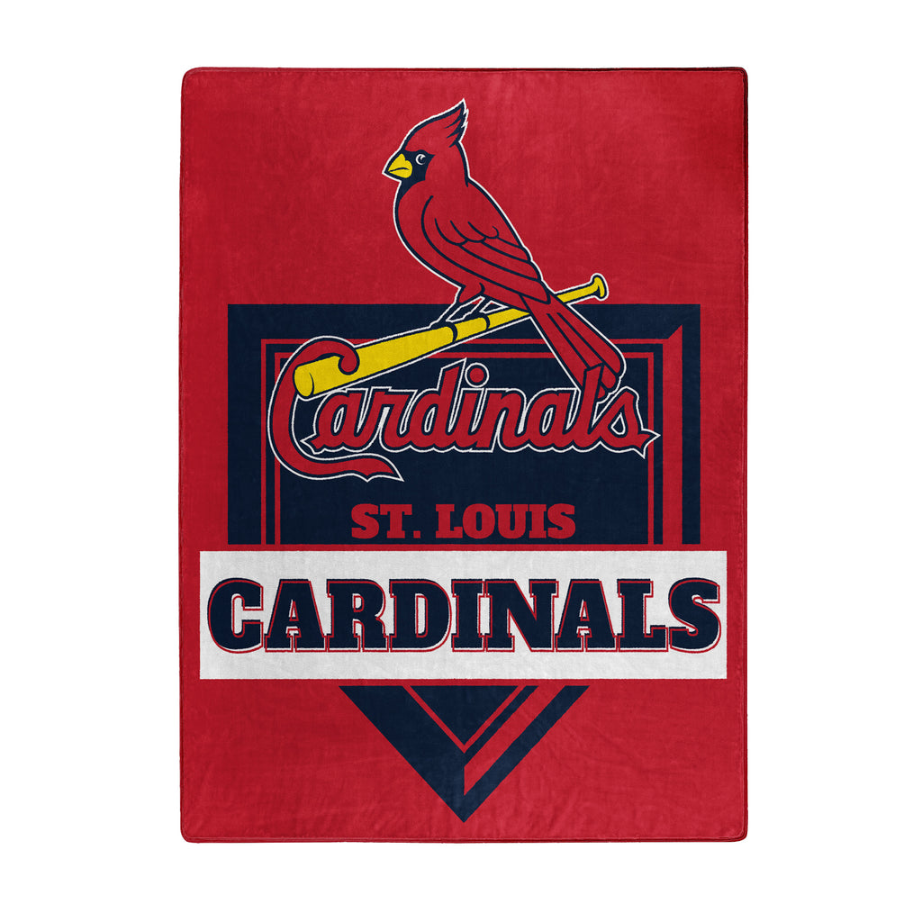 St. Louis Cardinals 60" x 80" Home Plate Royal Plush Blanket