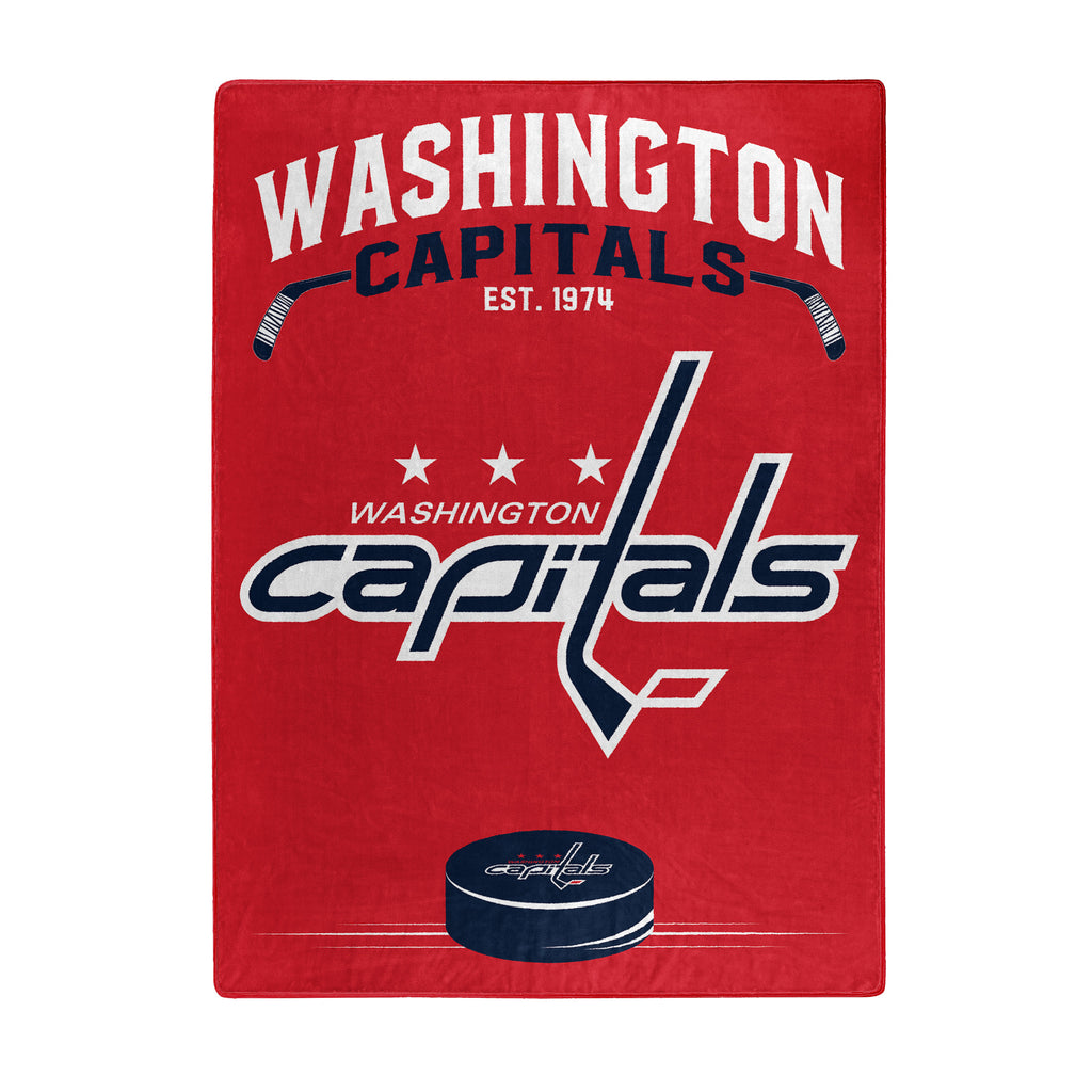 Washington Capitals 60" x 80" Inspired Royal Plush Blanket