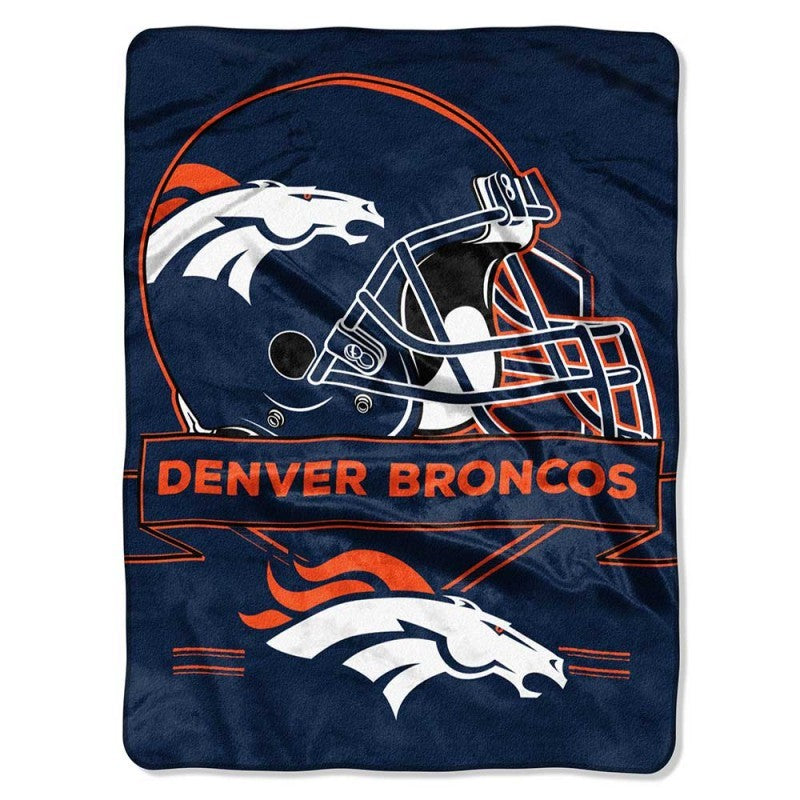 Denver Broncos Prestige Royal Plush