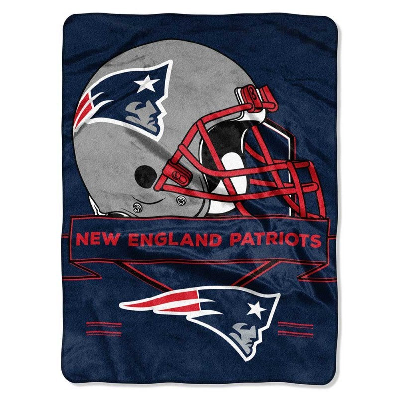 New England Patriots Prestige Royal Plush