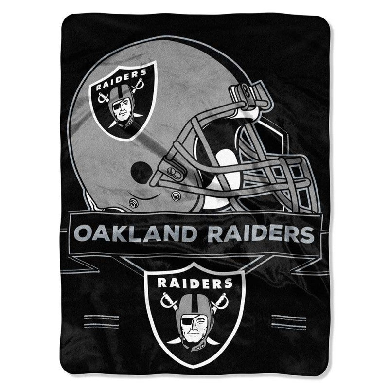 Oakland Raiders Prestige Royal Plush
