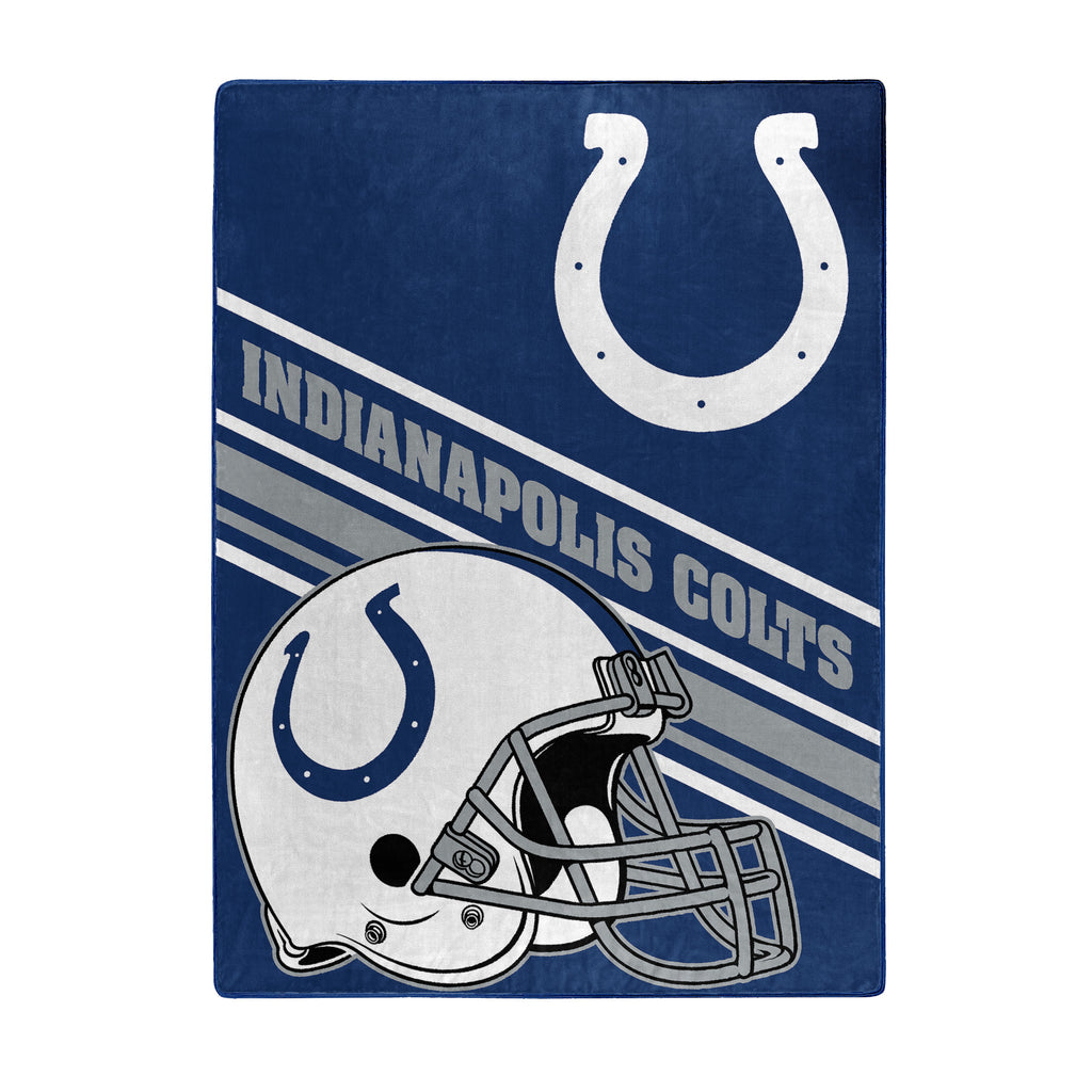 Indianapolis Colts 60" x 80" Slant Royal Plush Blanket