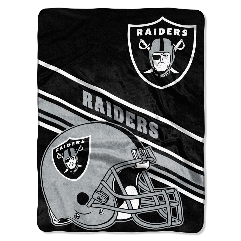 Las Vegas Raiders 60" x 80" Slant Royal Plush Blanket