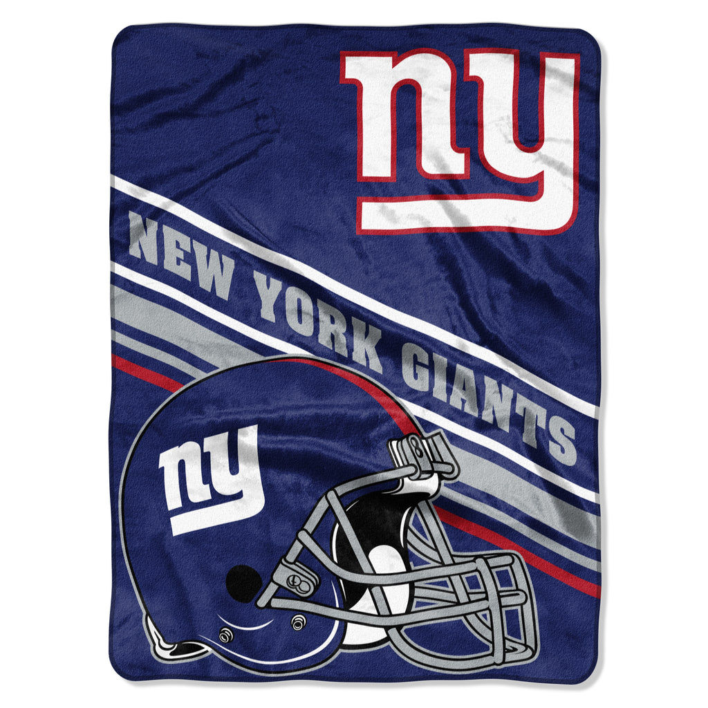 New York Giants 60" x 80" Slant Royal Plush Blanket