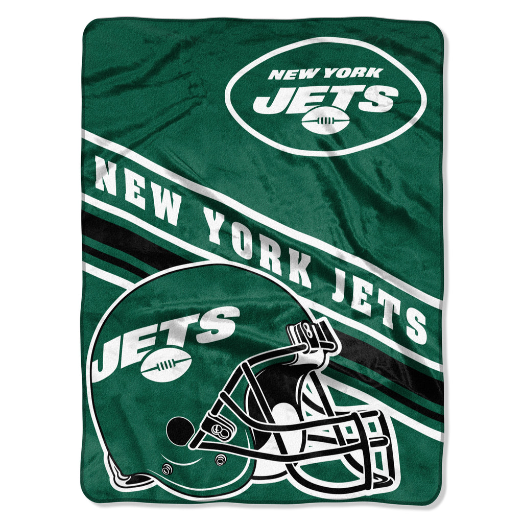 New York Jets 60" x 80" Slant Royal Plush Blanket