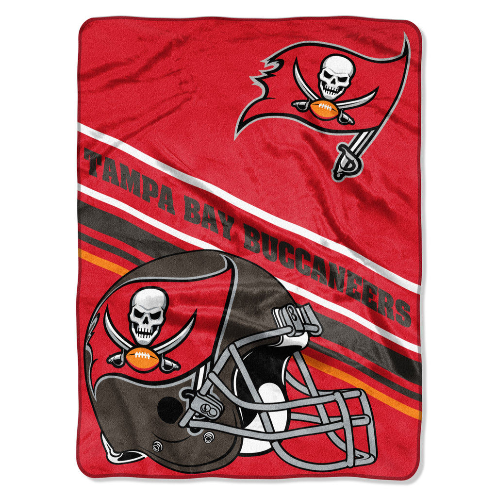 Tampa Bay Buccaneers 60" x 80" Slant Royal Plush Blanket