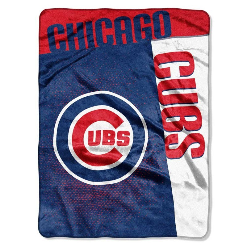 Chicago Cubs Stamp Royal Plush