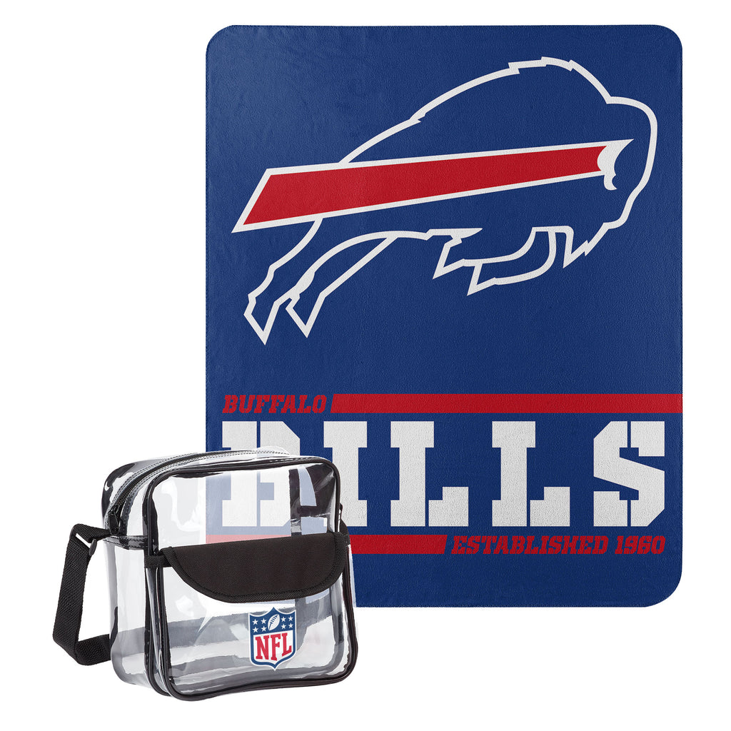 Buffalo Bills Dream Team Tote with 50" x 60" Fleece Throw Blanket