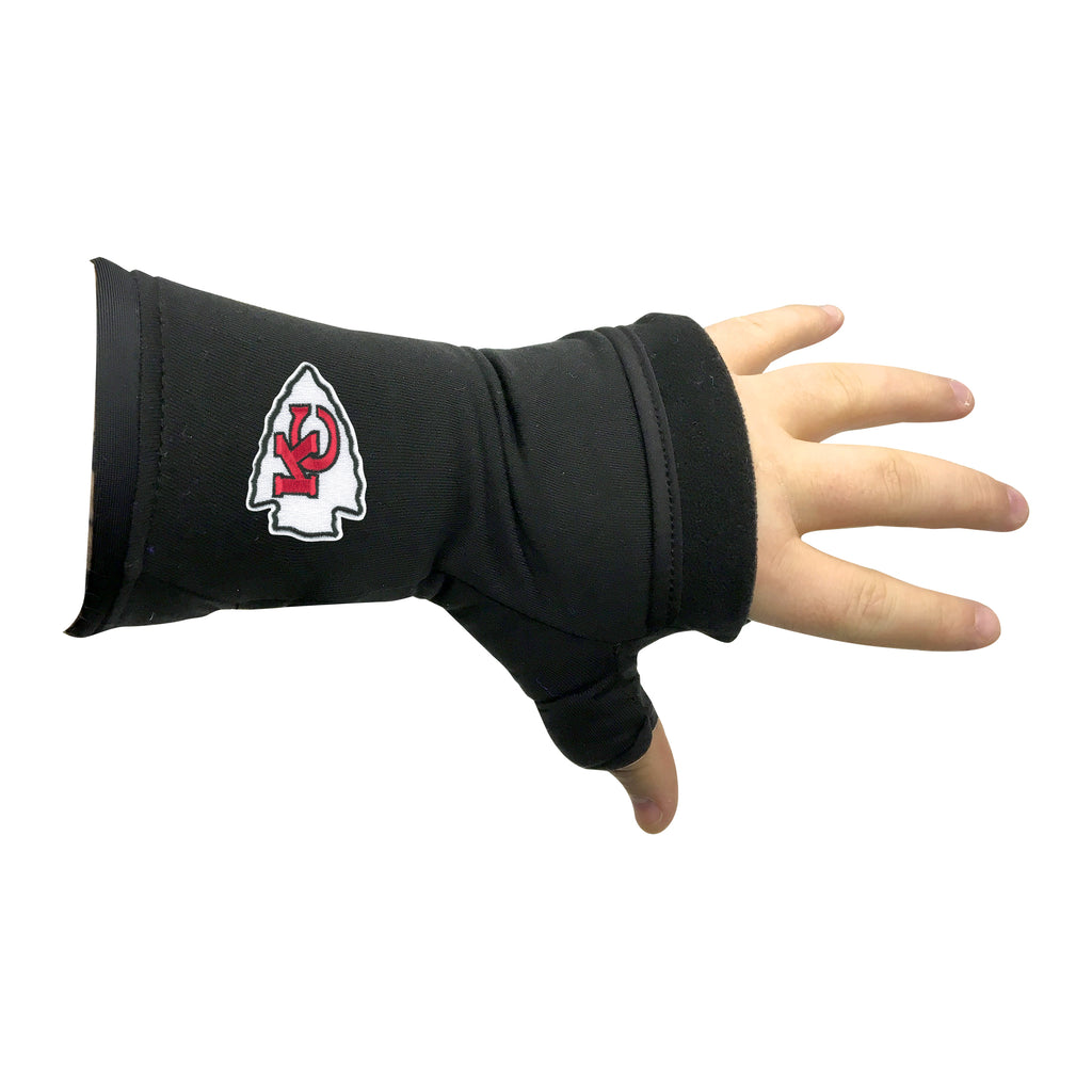 Kansas City Chiefs Fingerless Gloves