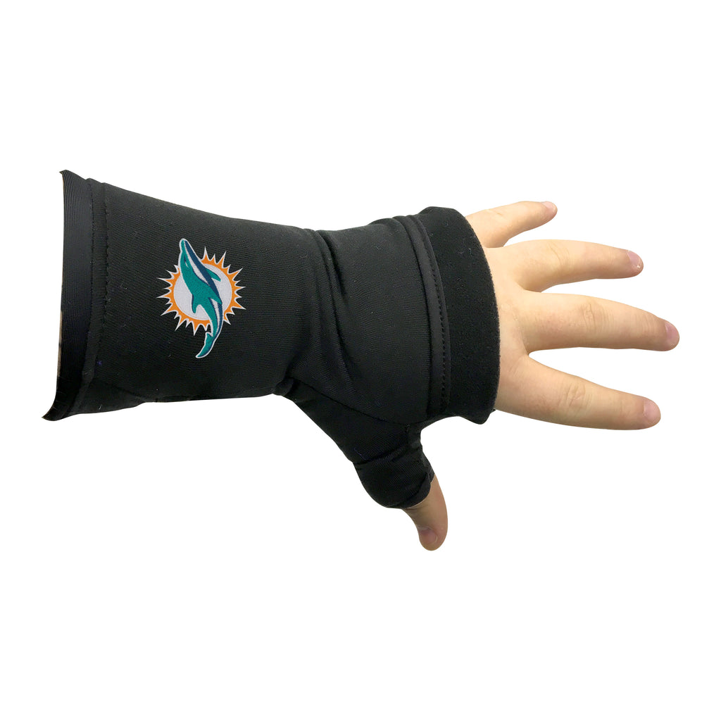 Miami Dolphins Fingerless Gloves