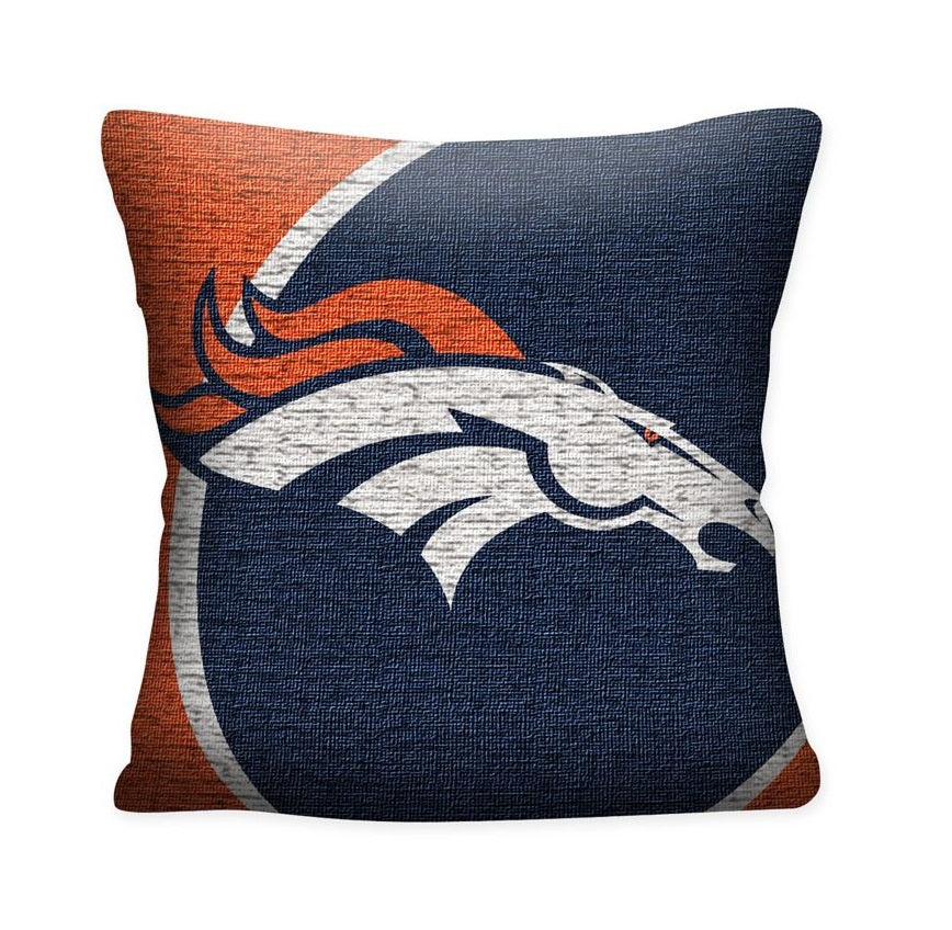 Denver Broncos 20" Jacquard Pillow