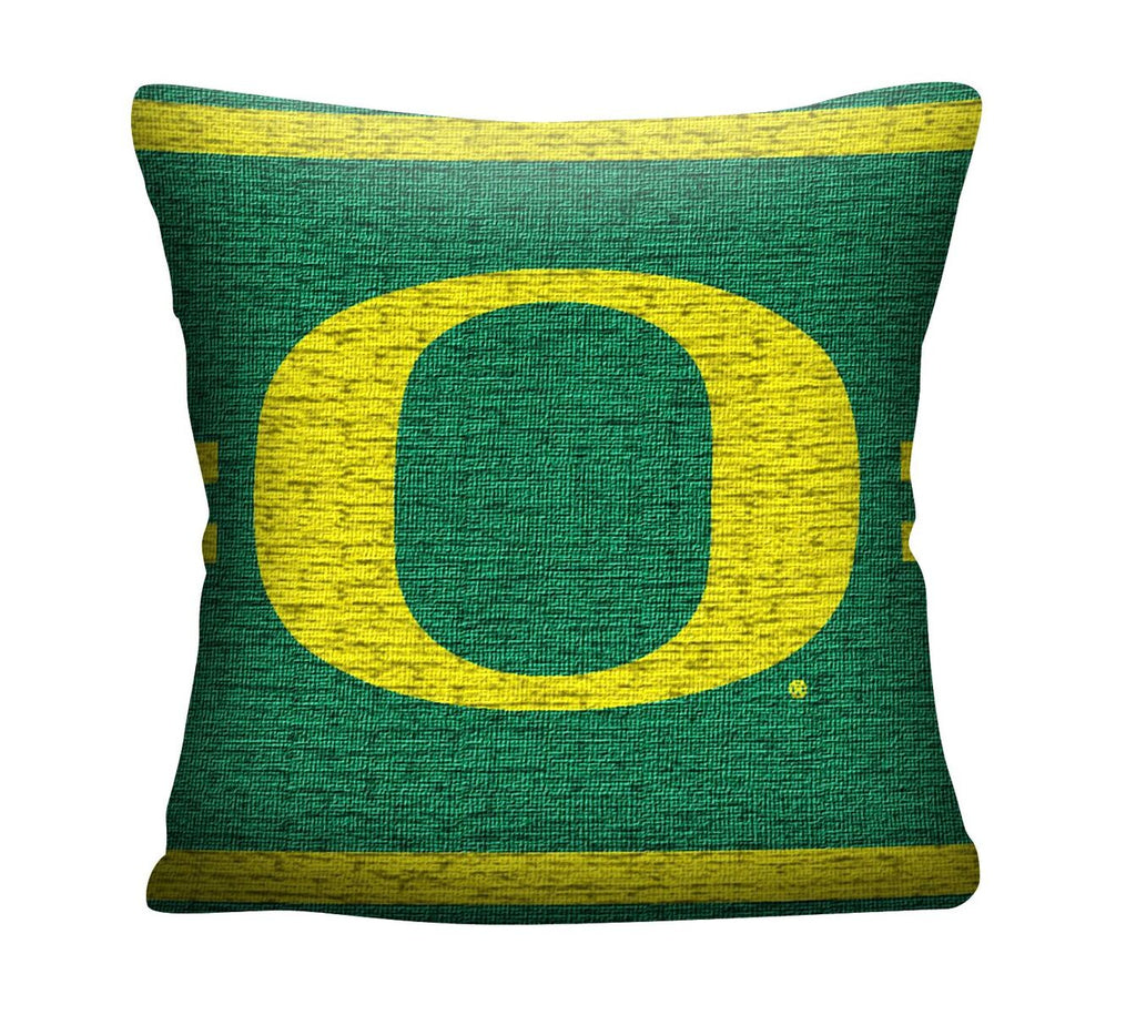 Oregon Ducks 20" Jacquard Pillow