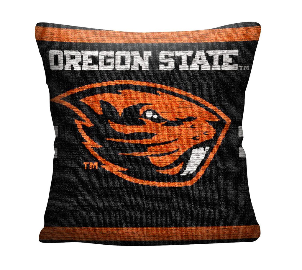 Oregon State Beavers 20" Jacquard Pillow