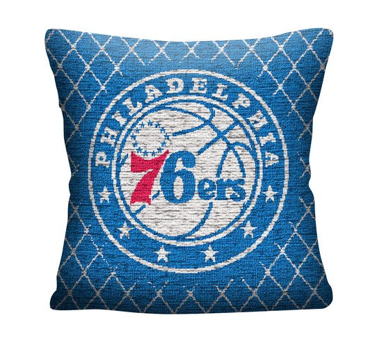 Philadelphia 76ers 20" Jacquard Pillow