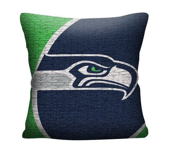 Seattle Seahawks 20" Jacquard Pillow