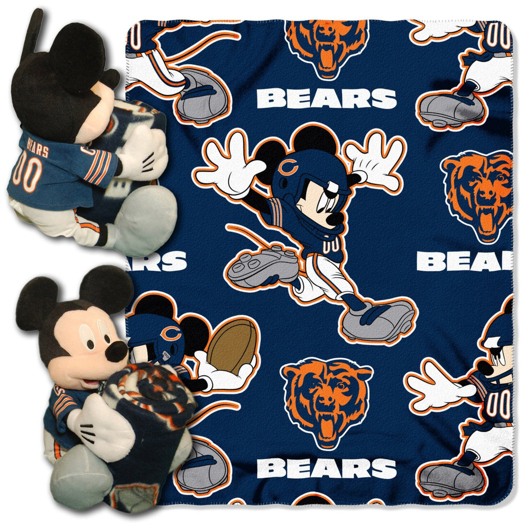 Chicago Bears Mickey Hugger W/ Throw