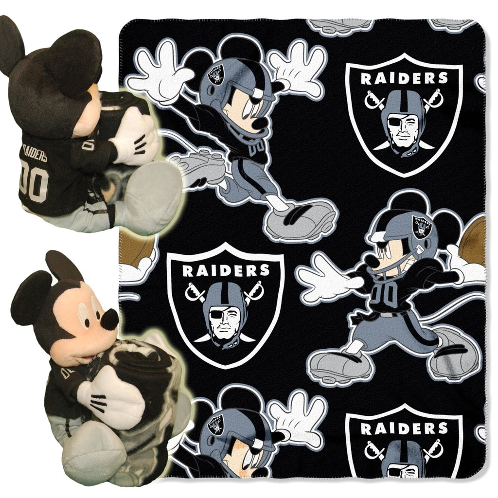 Oakland Raiders Mickey Hugger W/ Throw