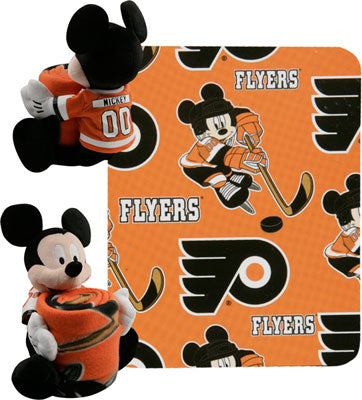 Philadelphia Flyers Mickey Hugger W/ Throw