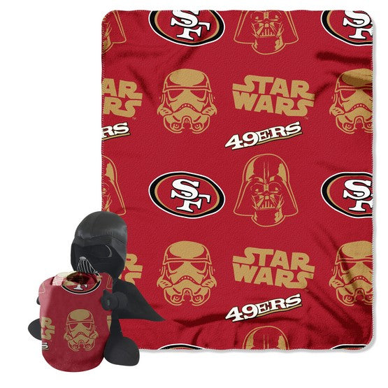 San Francisco 49ers Vader Hugger W/ Throw