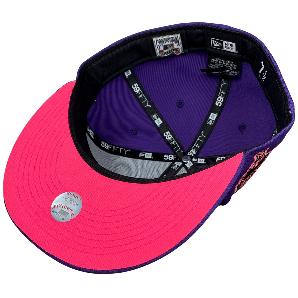 New Era Arizona Diamondbacks 1998 Inaugural Season Pink UV  (Ultraviolet/Good Grey)