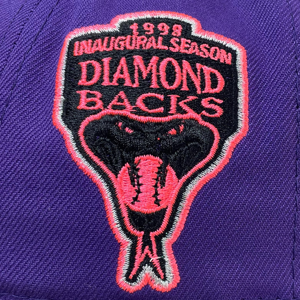 New Era Tampa Bay Rays Inaugural Season 1998 Chrome and Purple Two