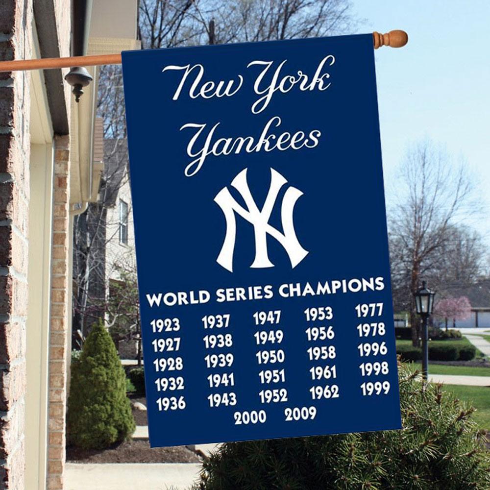 New York Yankees 44" x 28" Double Sided House Flag
