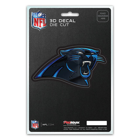 Carolina Panthers 3D Decal