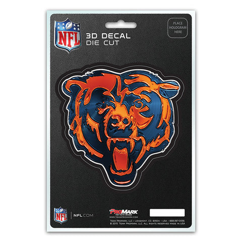 Chicago Bears 3D Decal