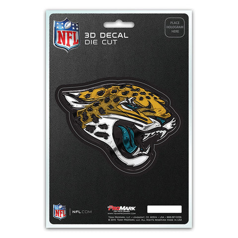 Jacksonville Jaguars 3D Decal