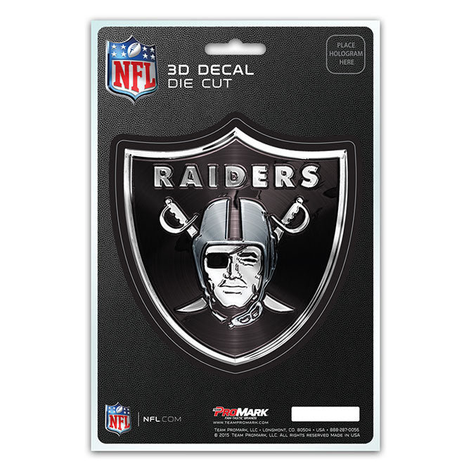 Las Vegas Raiders 3D Decal