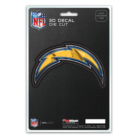 Los Angeles Chargers 3D Decal