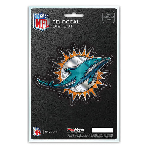 Miami Dolphins 3D Decal