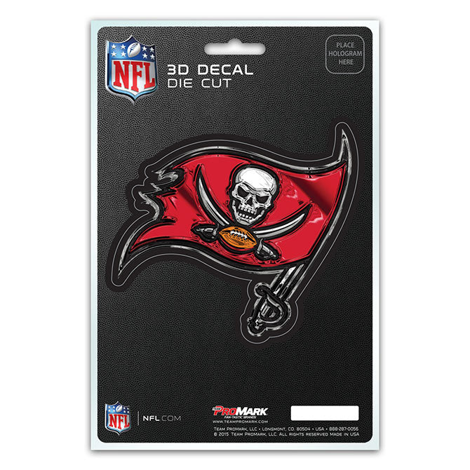 Tampa Bay Buccaneers 3D Decal