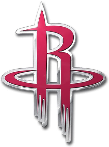 Houston Rockets Auto Emblem Color