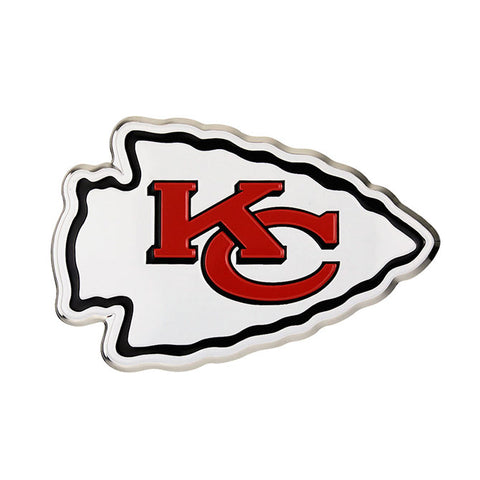 Kansas City Chiefs Auto Emblem Color