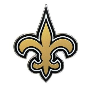 New Orleans Saints Auto Emblem Color