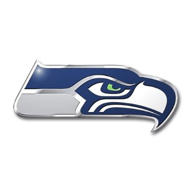 Seattle Seahawks Auto Emblem Color